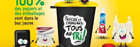 Nouvelles consignes de tri des emballages et papiers