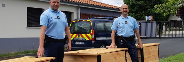 Du compostage à la gendarmerie de Pontaumur