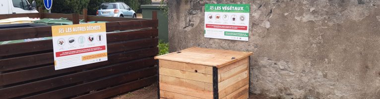 Tri des déchets verts au cimetière