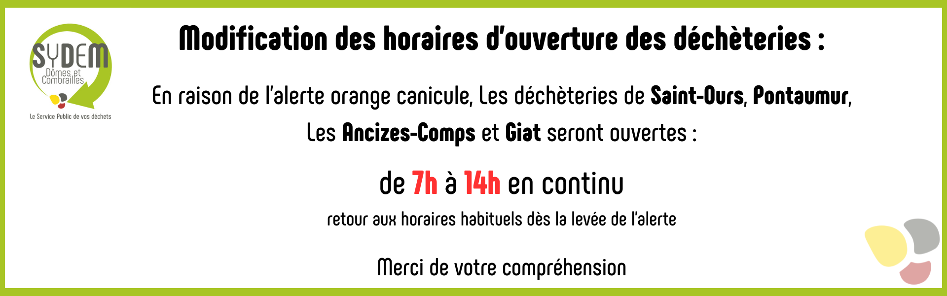 slider page d’accueil